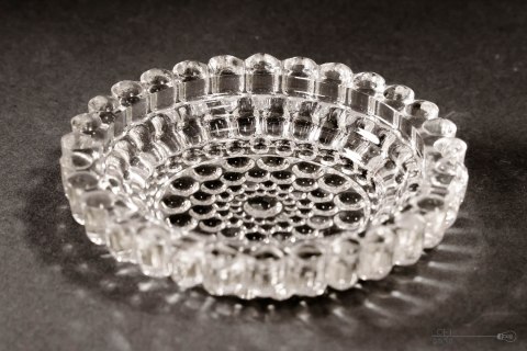 Ashtray H15-24 Glassworks hortensja