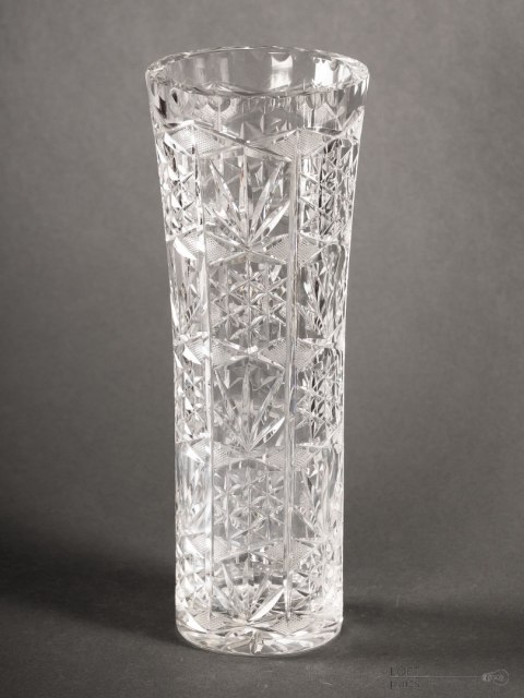 stary kryształowy wazon