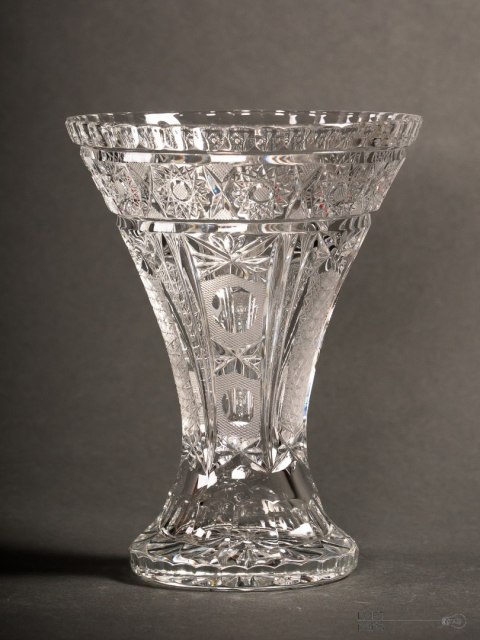 crystal vase