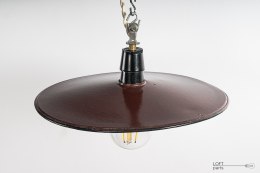 lampa emaliowana loft
