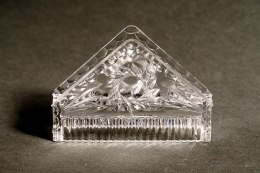 Napkin holder Glassworks J. Stolle Niemen cat. no. 1224
