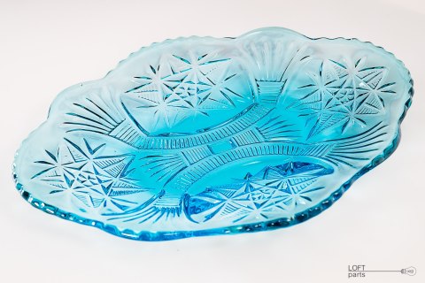 turquoise plate