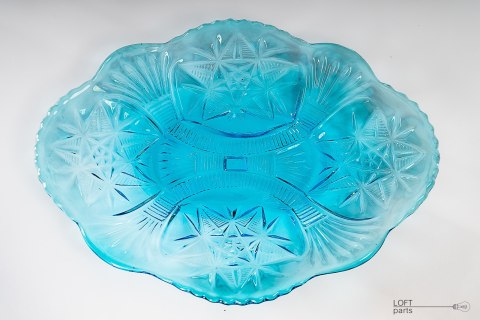 szkło kolorowe  prl