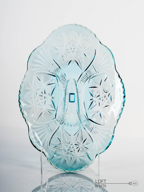 Colored glass of the People's Republic of Poland