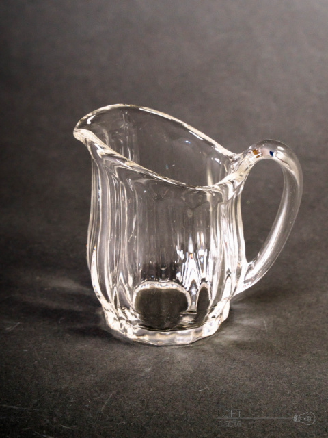 milk jug Ząbkowice Glassworks