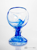 cup alabaster blue glassworks ząbkowice