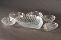 herring bowls shell glassworks ząbkowice