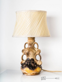 ceramic lamp with lampshade