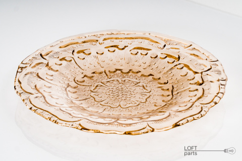 plate flora glassworks ząbkowice