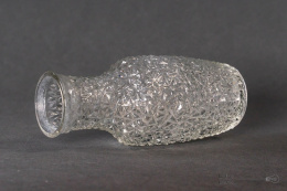 Vase ''Ice grit'' Glassworks Prądniczanka