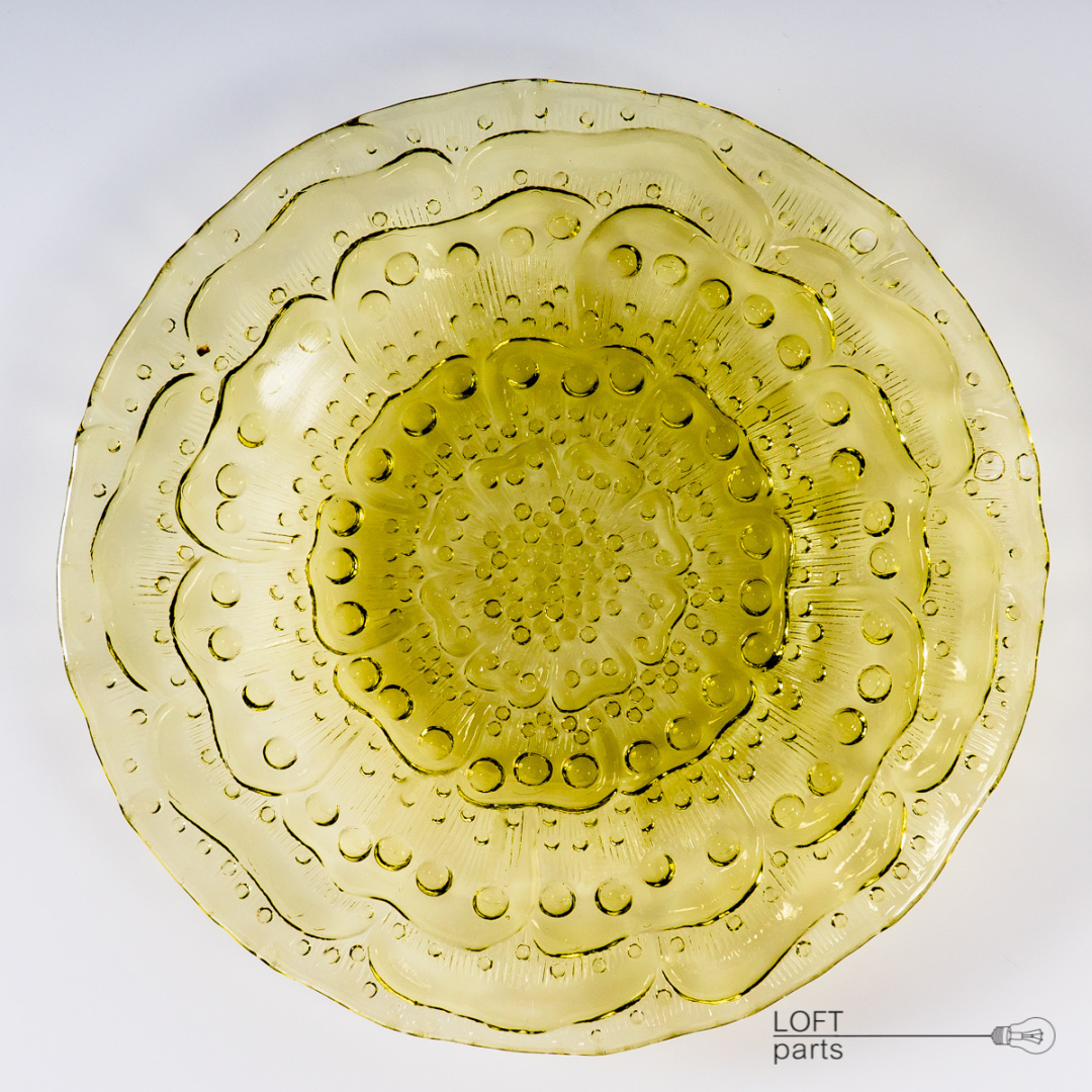 plate flora glassworks ząbkowice