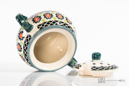 Sugar Bowl Artistic Ceramics Visa Bolesławiec