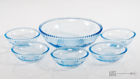 salad bowls pearls glassworks ząbkowice