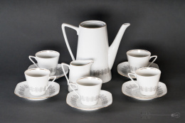 Coffee set ''Millenium'' Porcelain Factory Wałbrzych (incomplete)