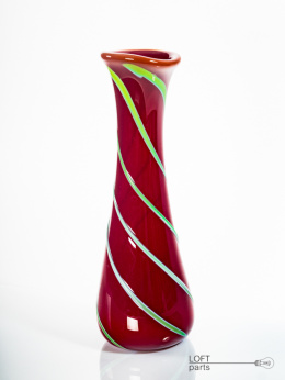 Vase with braid HSG Ząbkowice design. Jan Sylwester Drost