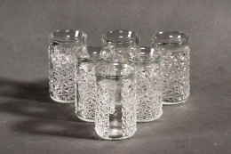 Glasses ''Ice Grit'' Prądniczanka Glassworks