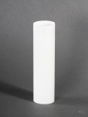 white cylindrical lampshade