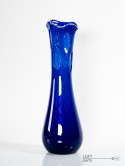 Cobalt vase Loom