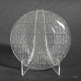 Plate ''Igloo'' Glassworks Ząbkowice design. Eryka Trzewik-Drost