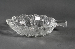 Bowl leaf Ząbkowice Glassworks