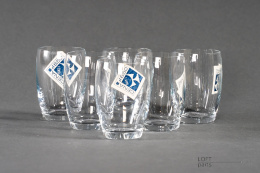 A set of glasses from tarnów glassworks