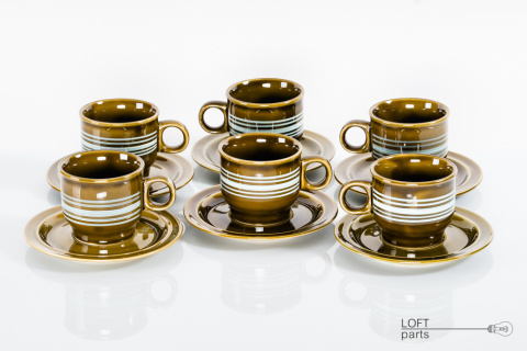 Pruszków cups with saucers