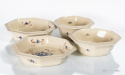 a set of old ceramic bowls