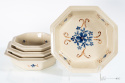 Set of octagonal bowls