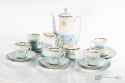 Coffee set porcelain Wałbrzych