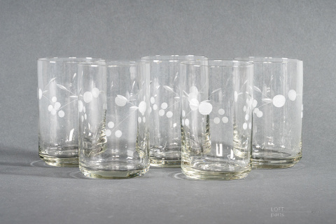 Set of glasses Glassworks Wołomin