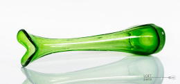 zielony wazon antico huta szkła tarnowiec