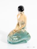 Porcelain mermaid figurine