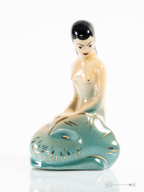 Porcelain figurine of the Ćmielów Mermaid