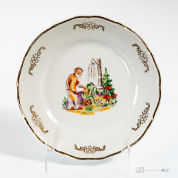 Plate fairy tale porcelain Bogucice