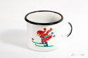 Enamel mug ofne