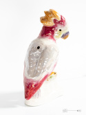 Porcelain parrot lamp buksowicz steatyt