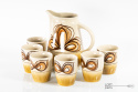 Beverage set mirostowice ceramic works