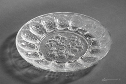 Easter platter Ząbkowice Glassworks