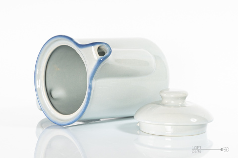 niebieski dzbanek tułowice