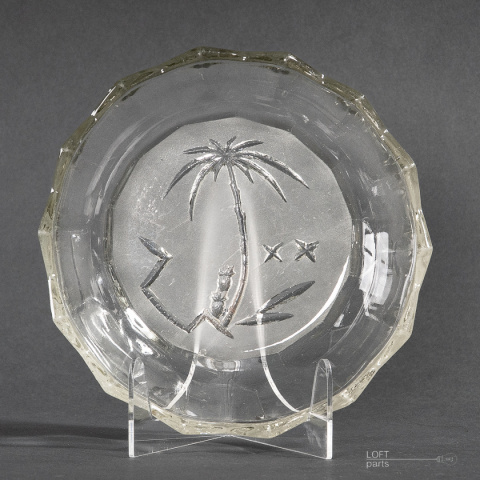 misa z palmą huta szkła hortensja