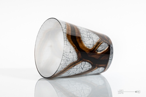 szklana osłonka na doniczkę