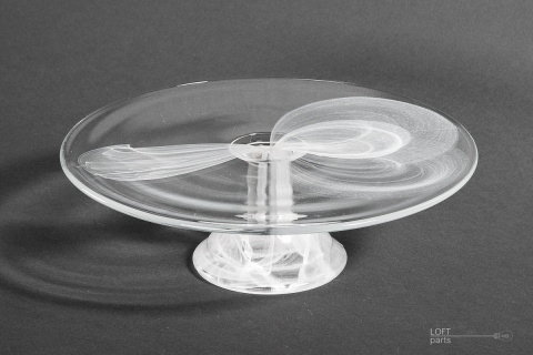 patera alabaster huta szkła ząbkowice