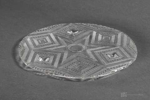 patera coral huta szkła ząbkowice