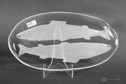Fish platter Glassworks Ząbkowice