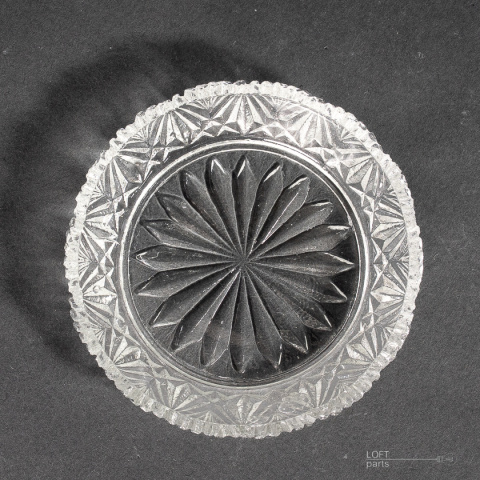 szklana podstawka pod kieliszek