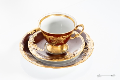 złoty liść fryderyka porcelana krzysztof wawel