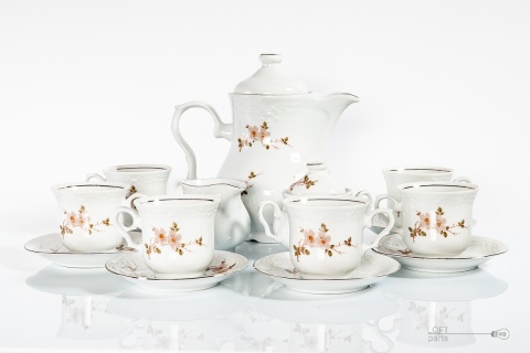 Coffee set porcelain Karolina
