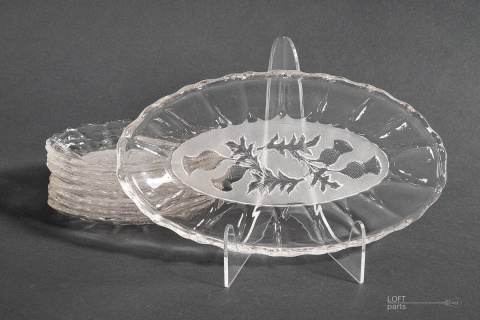 szkło prl osty ząbkowice