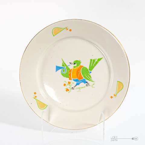 porcelana prl ptasie radio