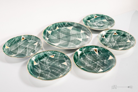 zestaw deserowy kwiatogal karolina